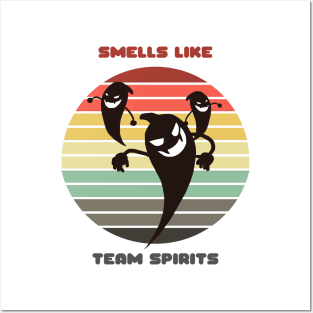 Sunset Ghosts / Smells Like Team Spirits Posters and Art